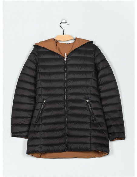 Anorak reversible capucha