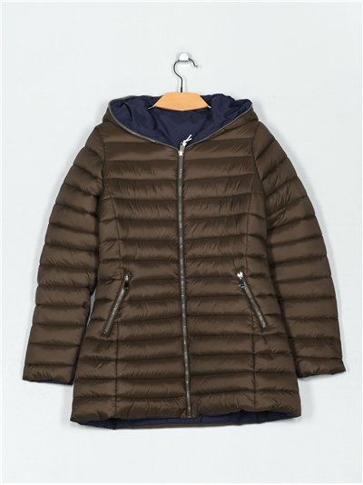 Anorak reversible capucha