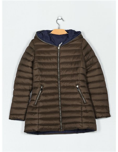 Anorak reversible capucha