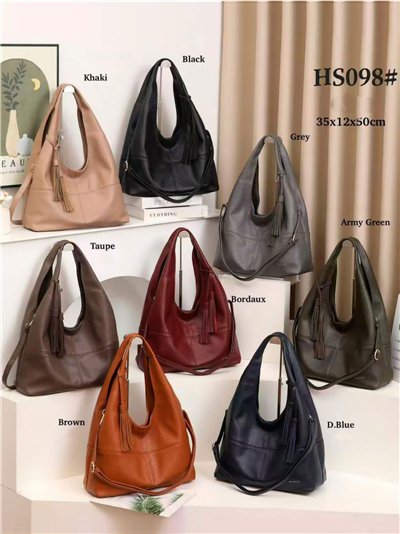 Bolso hobo borla decorativa