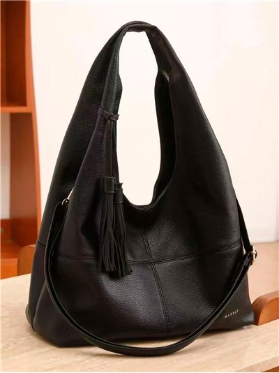 Bolso hobo borla decorativa 2
