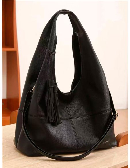 Bolso hobo borla decorativa