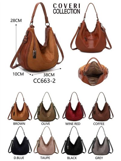 Bolso hobo combinado