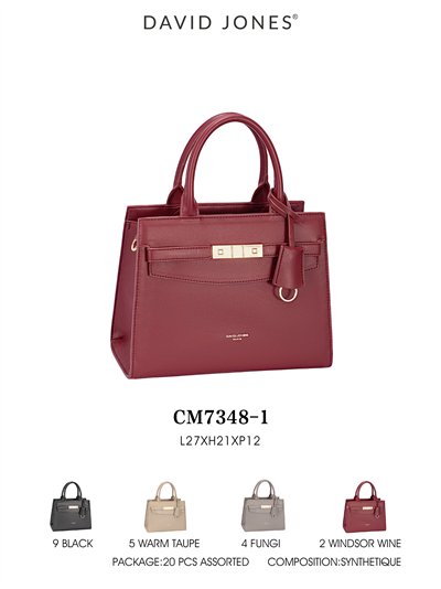 Bolso de mano detalle hebilla