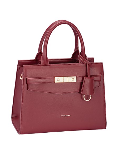 Bolso de mano detalle hebilla