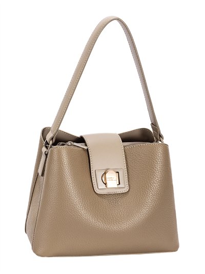 Bolso de hombro cierre metálico 2