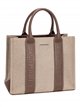 Bolso shopper canvas detalle asas
