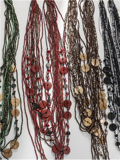 Collar múltiple con abalorios 2