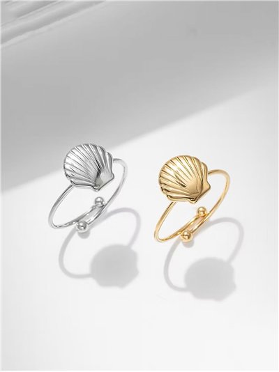 Anillo concha - Acero inoxidable