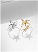 Anillo estrella de mar - Acero inoxidable