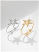 Anillo estrella de mar - Acero inoxidable