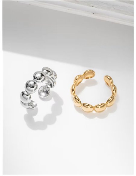 Anillo círculos - Acero inoxidable