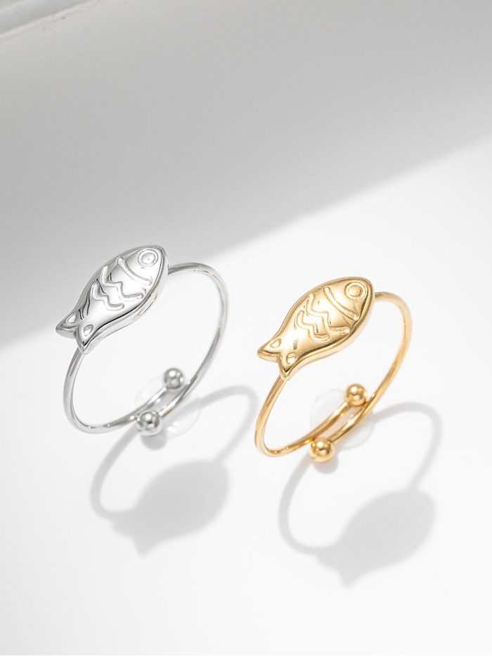 Anillo peces - Acero inoxidable