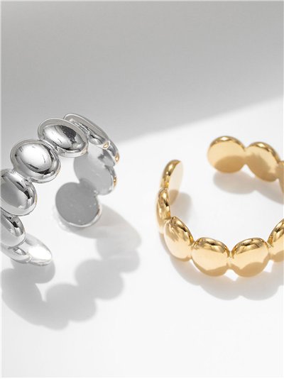Anillo círculos - Acero inoxidable 2