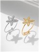 Anillo estrella de mar - Acero inoxidable