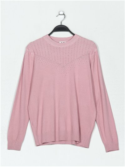 Jersey estructura strass