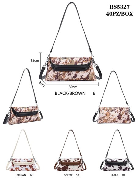 Bolso bandolera estampado animal print