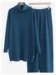 Conjunto Jersey largo cuello vuelto + Pantalón