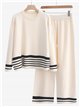 Conjunto Jersey rayas + Pantalón