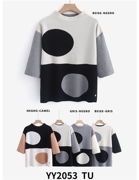 Jersey contraste lunares