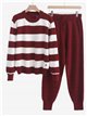 Conjunto Jersey franjas + Pantalón jogger