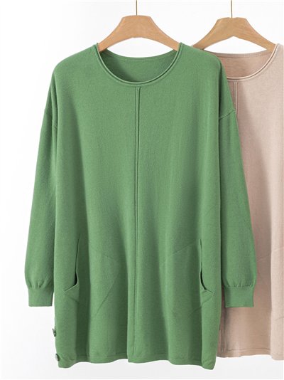 Jersey amplio bolsillos
