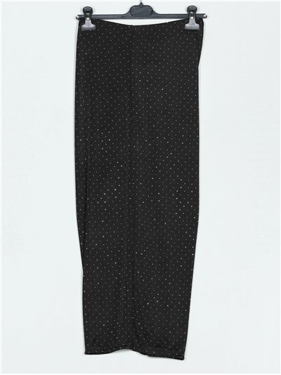 Falda midi strass 2
