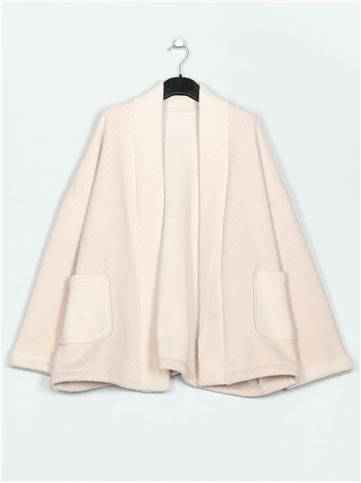 Chaqueta maxi borreguito