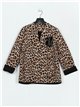 Chaqueta leopardo neopreno