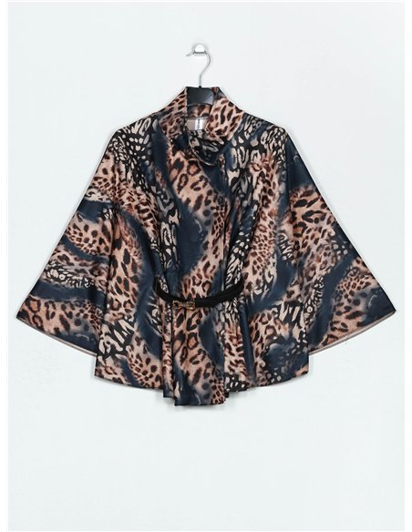 Capa paño soft animal print