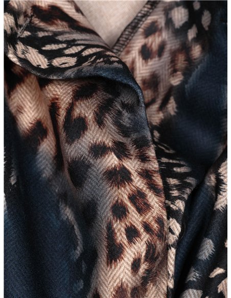 Capa paño soft animal print