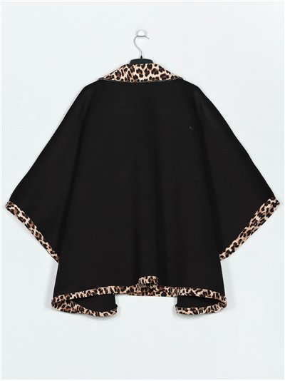Capa maxi neopreno leopardo doble botonadura 2