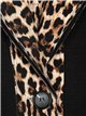Capa maxi neopreno leopardo doble botonadura