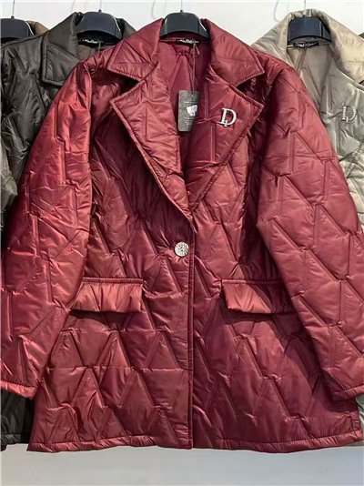 Abrigo acolchado con solapa 2