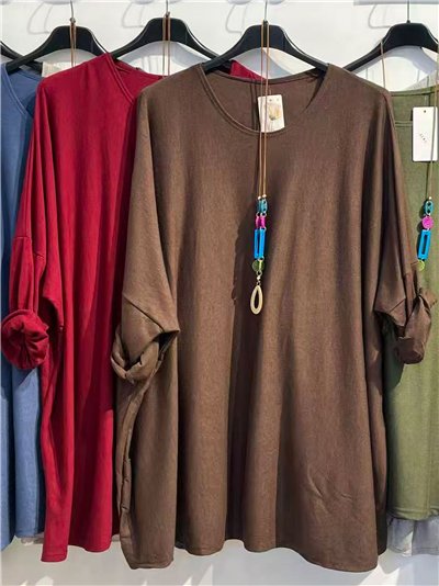 Jersey talla grande con collar 2