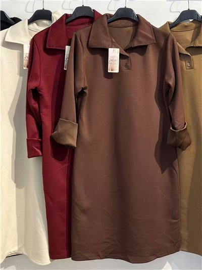 Vestido cuello polo 2
