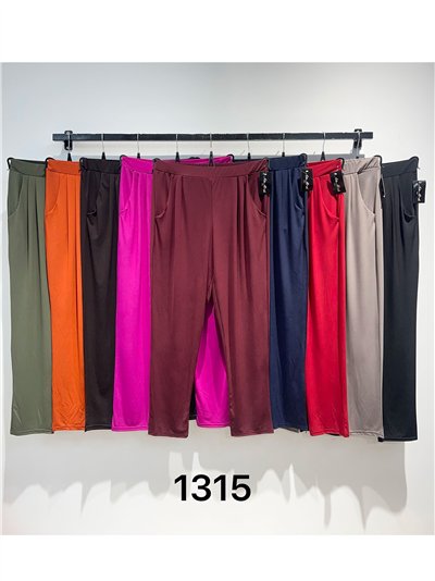Pantalón lycra con bolsillos
