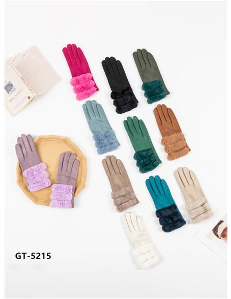 Guantes efecto ante pelo