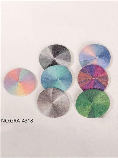 Boina efecto degradado multicolor 2