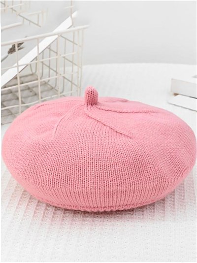 Boina infantil de punto