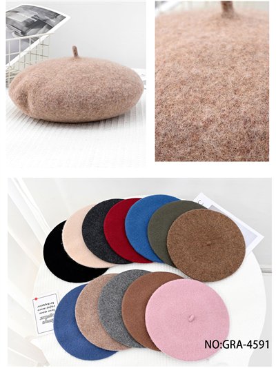 Boina punto efecto lana 2