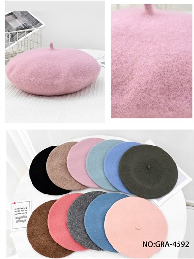 Boina punto efecto lana 2