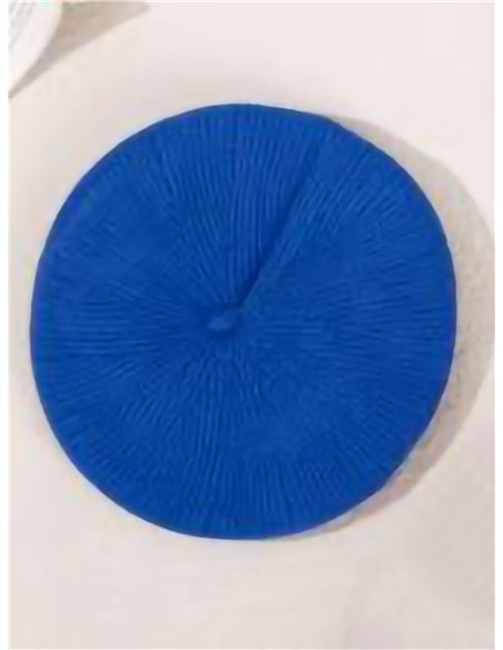 Boina canalé de punto