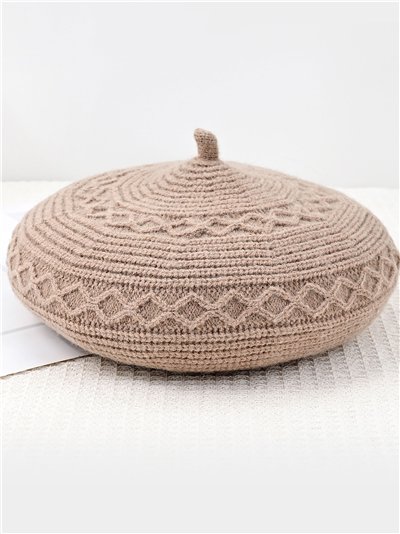 Boina estructura de punto