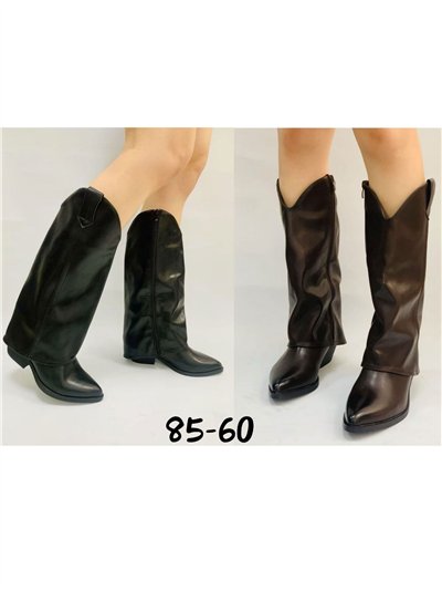 Bota cowboy de caña alta 2