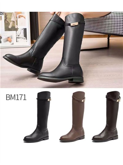 Bota hípica con adorno metálico 2