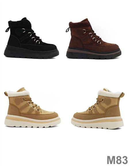 Botín borreguito y cordones