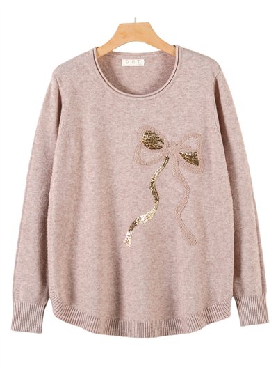 Jersey lazo lentejuelas