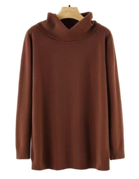 Jersey amplio cuello vuelto