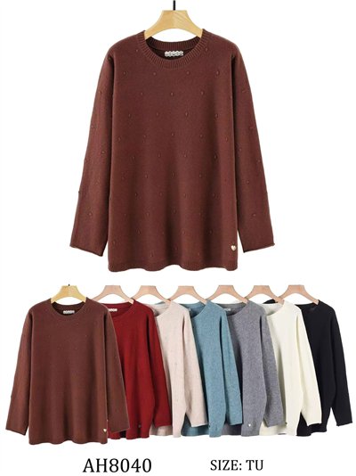 Jersey topitos con relieve